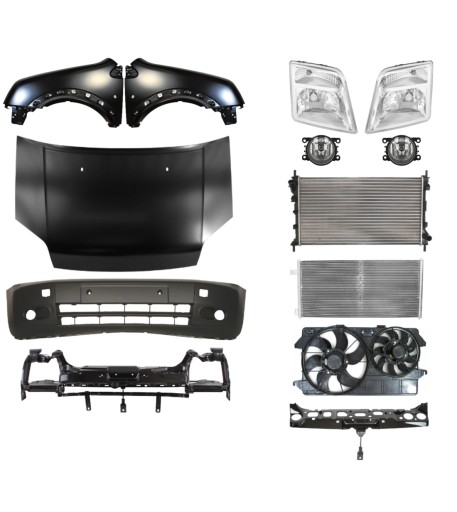 1552 - Ford Transit Tourneo Connect 06-09 Ремень бампера