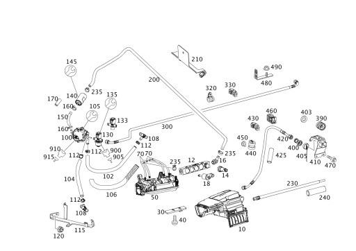 A9064700493 - Оригінальний Комплект Для Ремонту Клапанів Mercedes