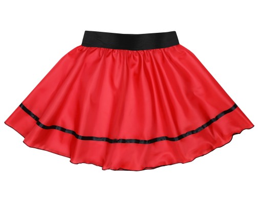 Спідниця на резинці ЧЕРВОНИЙ костюм 34см