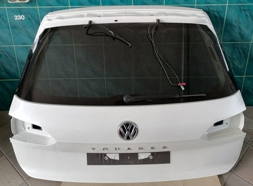 760827159 - VW TOUAREG III 3 КРЫШКА БАГАЖНИКА LOK1 PERŁA