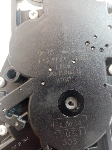 motor ablaktörlők TYLNEJ FORD MONDEO MK 4 1.6 TDCI 0390201210