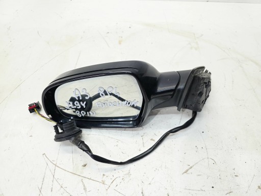 mirror exterior left front FOTOCHROM AUDI A3 8P 8P4 LIFT LZ9Y 8 PIN UK