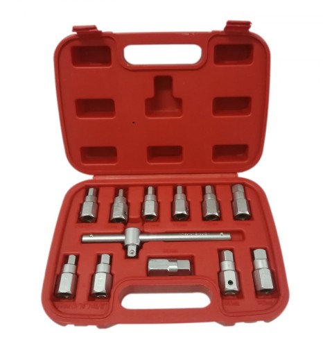 НАБІР ГАЙКОВИХ КЛЮЧІВ ДЛЯ МАСЛЯНИХ КОВПАЧКІВ 12ШТ