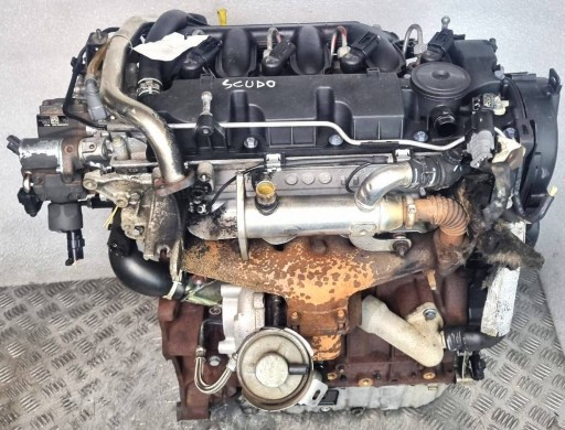 engine complete PEUGEOT CITROEN FIAT SCUDO 2.0HDI RHK ODPALANY 113TYS MIL@