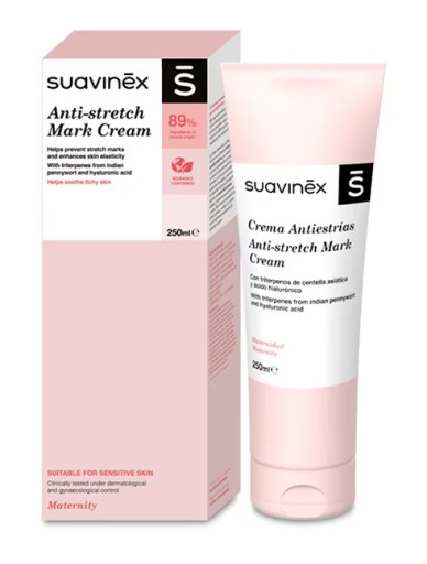 SUAVINEX КРЕМ ПРОТИ РОЗТЯЖОК ЗВОЛОЖУЮЧИЙ 250МЛ