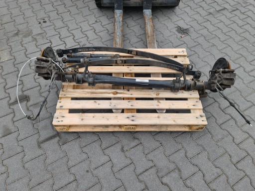 2K5500051CB 2K5511151N - Caddy 2k5 задня підвіска балка ресори 25k500051