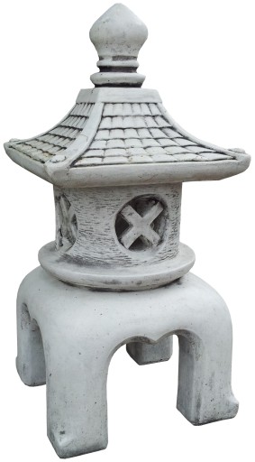 BETONOWA LAMPA OGRODOWA PAGODA JAPOŃSKA L2106