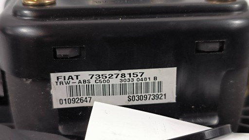 airbag airbag 735278157 FIAT PUNTO II