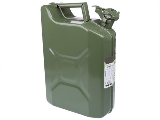 Канистра топливный бак 10л литров металл