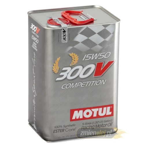 Моторное масло Motul 300V Competition 15W50 5л.