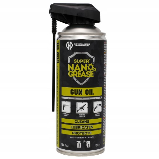 Масло для зброї - NANO GREASE GUN OIL - 400 мл.