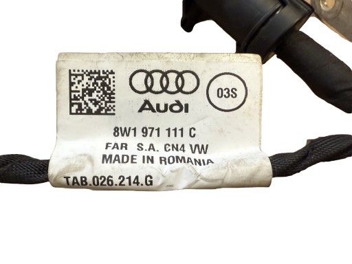 AUDI A4 A5 8W B9 Câblage PRZEKLADNI Volant 8W1971111C