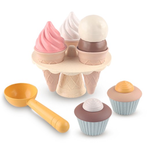 ІГРАШКОВИЙ НАБІР ДЛЯ ПІСКУ ДЛЯ ВОДИ морозива 7 ел.