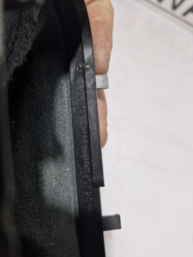 BMW E39 Manschette verkleidung der Kulisse Getriebe getriebe AUTOMAT 1422113