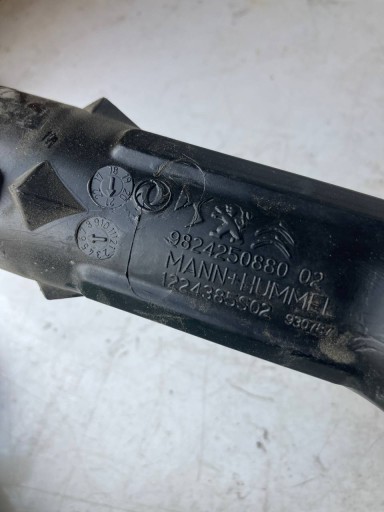 pipe air hose CITROEN C4 III 9824250880