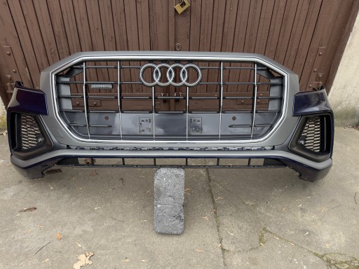 Ktw4 OE4M8807437Dtjk - Передній бампер передній Audi Q8 4M8 S-Line Grille 2018-22
