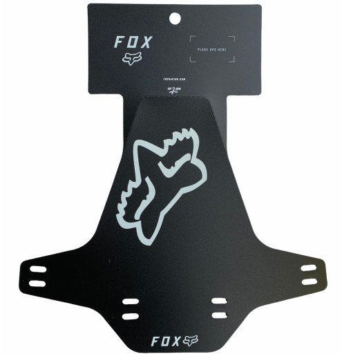 FOX MUD GUARD Чорне переднє крило Reverse