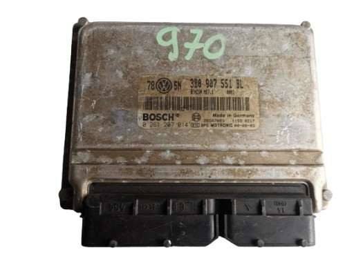 VW PASSAT 2.8B V6 0261207014 3B0907551BL computer