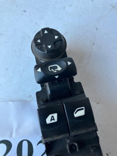 window control switch of mirrors left front CITROEN C3 II
