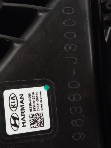 SUBWOOFER haut-parleur N 96380-J3000 Hyundai Veloster II (2018-2022)
