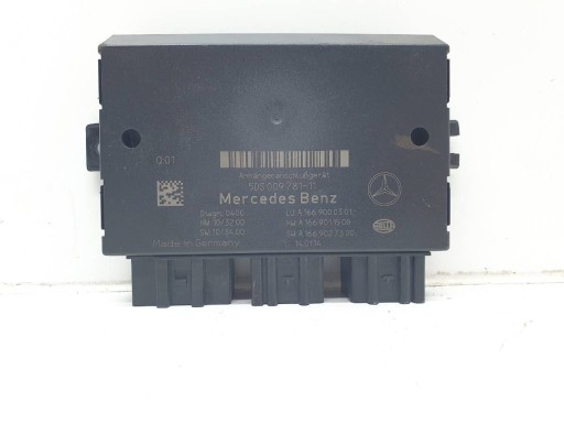 Драйвер модуля гака a1669000301 mercedes ml w166