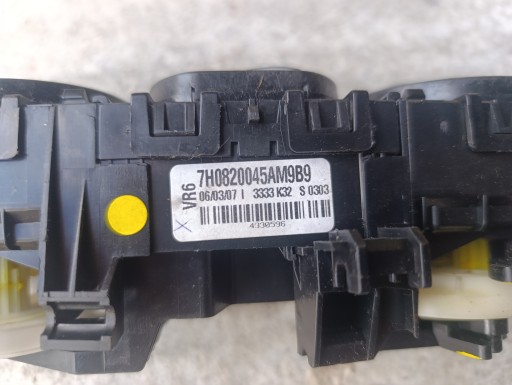 VW T5 PANEL klimaanlage Bedienteil des lüfters 2.5 TDI 7H0820045AM9B9