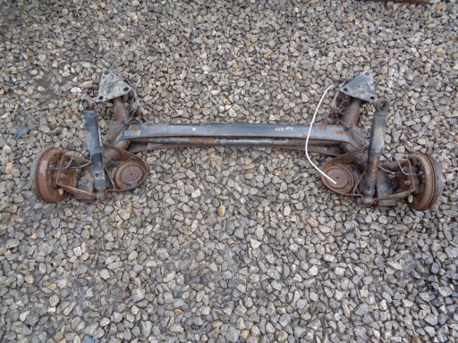 Балка задней подвески, задний мост, тяга барабана, fiat 500 07-