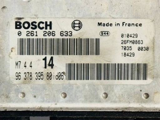 computer Motore PSA 0261206633 9637839580