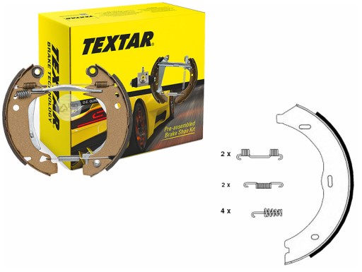 59615721 - ГАЛЬМІВНІ КОЛОДКИ TEXTAR. РУКА DB VITO 03-