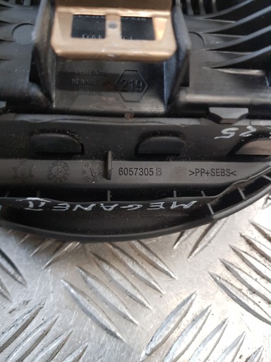 airbag airbag autisti 6057305B RENAULT MEGANE II