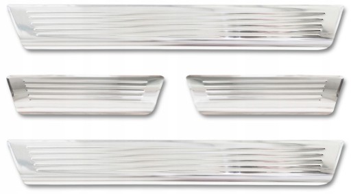 DACIA SANDERO III STEPWAY 2020-НАКЛАДКИ НА ПОРОГИ