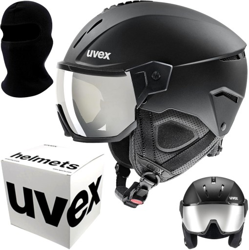 Шолом Uvex 56 - 58 см 56-58 см чорний