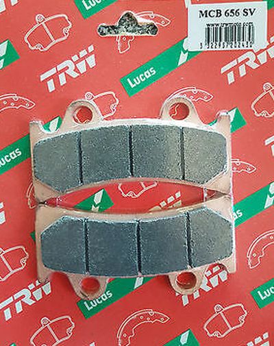 MCB656SV - КОЛОДКИ ШИНКИ ПЕРЕДНІ TRW YAMAHA YZF750 R, SP 93-98