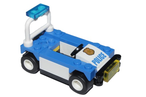 A2*LEGO POJAZD AUTO mini WÓZ POLICYJNY NOWY