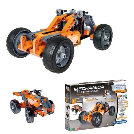 Clementoni mechanics lab ровер і квадроцикл 60954