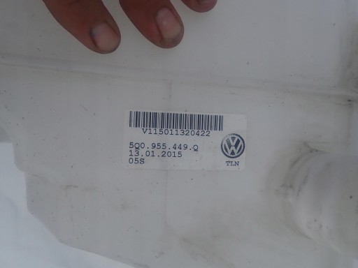 AUDI SKODA VW tank washer fluid tank 5Q0955449