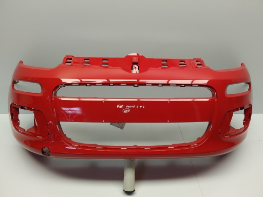 2011r- Fiat Panda III bumper front red original