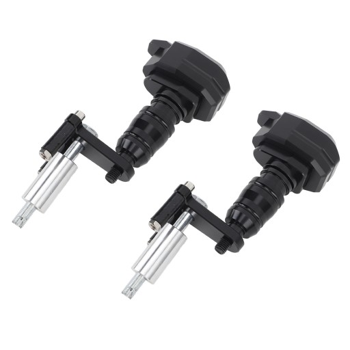 Слайдер рамы мотоцикла из алюминиевого сплава, черный