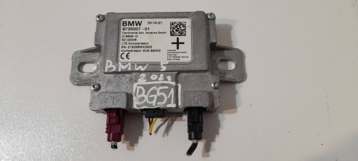 BMW 5 G30 G31 AMPLIFICATORE anteny 8735007 (BG51)