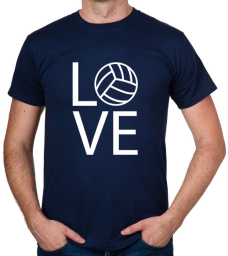 koszulka LOVE VOLLEYBALL prezent