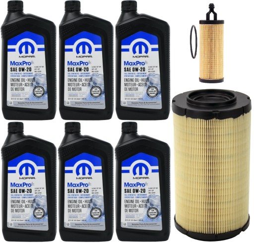 MOPAR 0W20 6L + ФИЛЬТРЫ RAM PROMASTER 3500 3.6 2022
