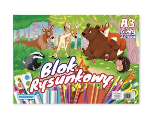 Блокнот для малювання А3 Схема