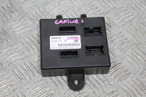 module control unit EMM RENAULT CAPTUR and 1 231A09856R