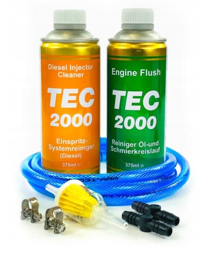 КОМПЛЕКТ ДЛЯ ПРОМЫВКИ ДВИГАТЕЛЯ И ВПРЫСКА TEC2000
