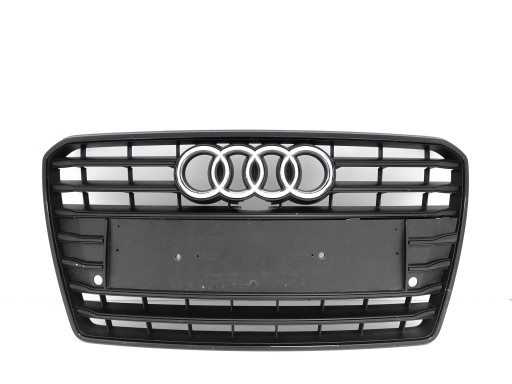 4G8853651C - AUDI A7 4G8 10-14 S-LINE РЕШІТКА ЗМІШАНА ПЕРЕДНЯ ЧОРНА