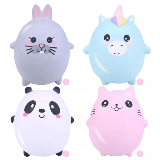 Милий Джамбо Сквіші Кролик Панда Корова Кішка