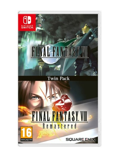 Final Fantasy VII a Final Fantasy VIII Remastered Twin Pack NSW