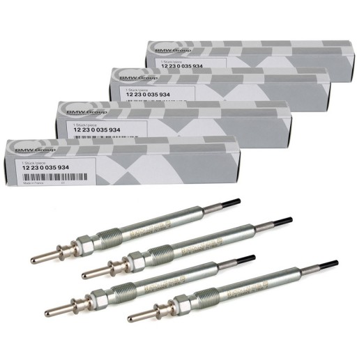 0035934 - Свічка розжарювання 4x bmw n47/b47 12230035934 оригінал