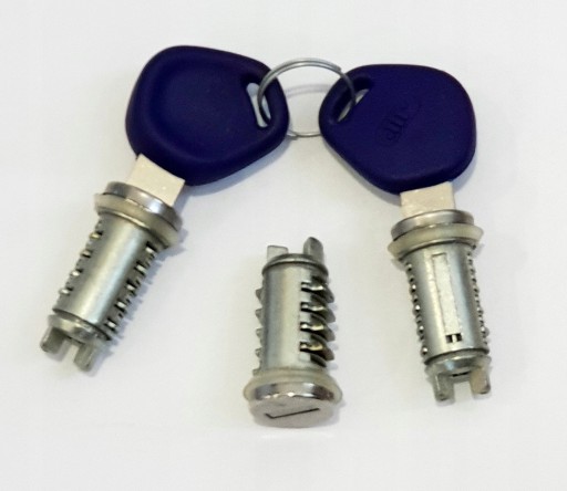 586 - 3X вставка замка двери FIAT PUNTO тип 188