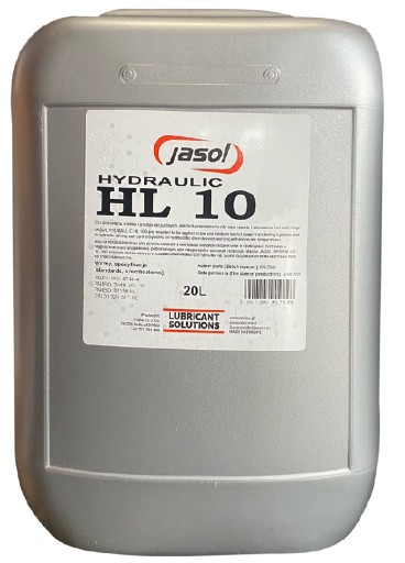 Jasol Hydraulic HL 10, упаковка 20л.